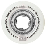Ricta - Chrome Clouds 56mm 92a Wheels | Black