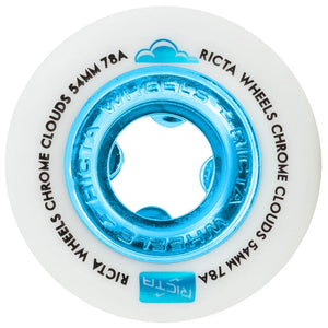 Ricta - Chrome Clouds 54mm 78a Wheels | Blue