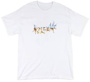 Welcome - Chrome Vamp Tee | White