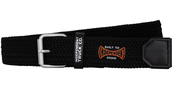 Independent - Built To Grind Cord Belt | Black