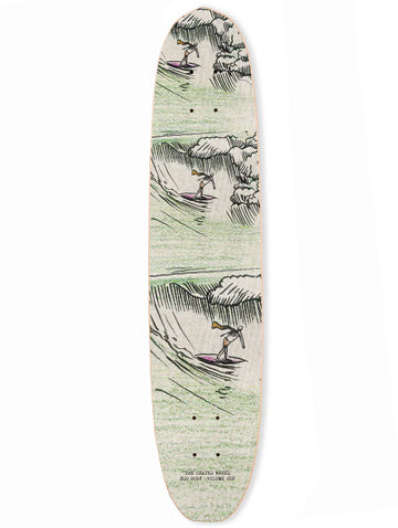 The Heated Wheel - Bio Surf Polarizer Deck (Cork Top)