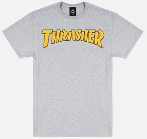 Thrasher - Cover Logo Tee | Ash Grey