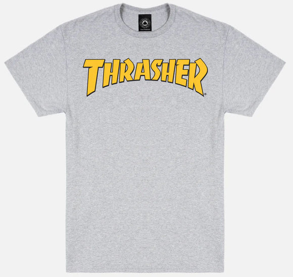 Thrasher - Cover Logo Tee | Ash Grey