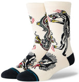 Stance - Bert Krak 'Battle' Crew Socks | Cream