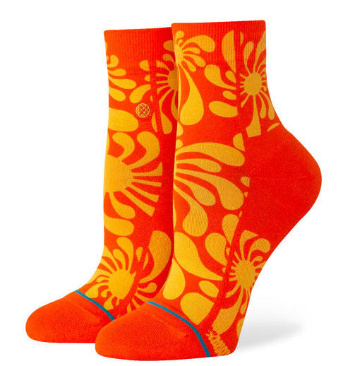 Stance - Lauryn Alvarez Quarter Socks | Orange
