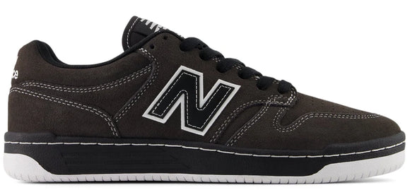 New Balance - Numeric 480 Shoes | Dark Grey Black