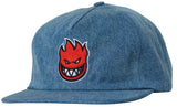 Spitfire - Bighead Fill Snapback Hat | Washed Denim