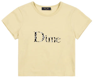 Dime - Classic Dalmatians Crop Tee | Light Yellow
