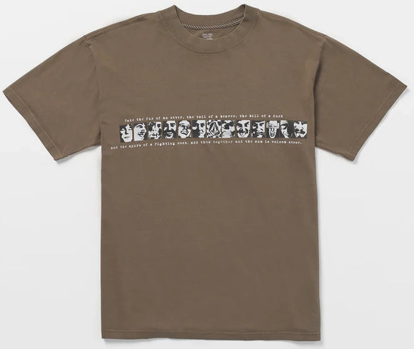 Volcom - Remy Skate Vitals 2 Tee | Dark Earth