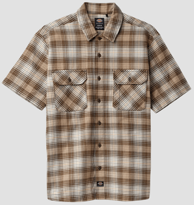 Dickies - Mike Anderson Check S/S Shirt | Dark Olive