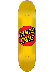 Santa Cruz - Classic Dot 7.75" Deck | Yellow