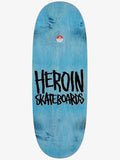 Heroin - Mini Wide Boy Egg 10.5" Deck | Teal Veneer