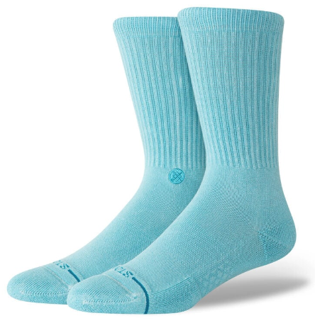 Stance - Icon Dyed Crew Socks | Electric Blue