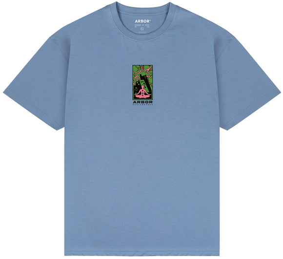 Arbor - Chaos Tee | Faded Blue