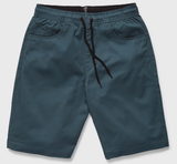 Volcom - Freazy Loose Elastic Waist Shorts | Dark Slate