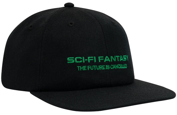 Sci-Fi Fantasy - Future Is Cancelled Hat | Black