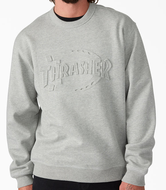 Dickies - Thrasher Crew Sweatshirt | Heather Grey