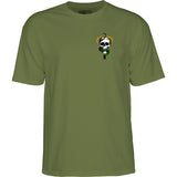 Powell Peralta - McGill Skull & Snake Tee | Military Green