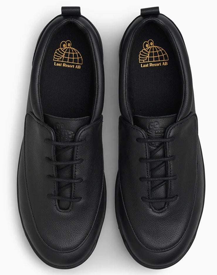 Last Resort AB - GM001 Leather Shoes | Black Black – Plusskateshop.com