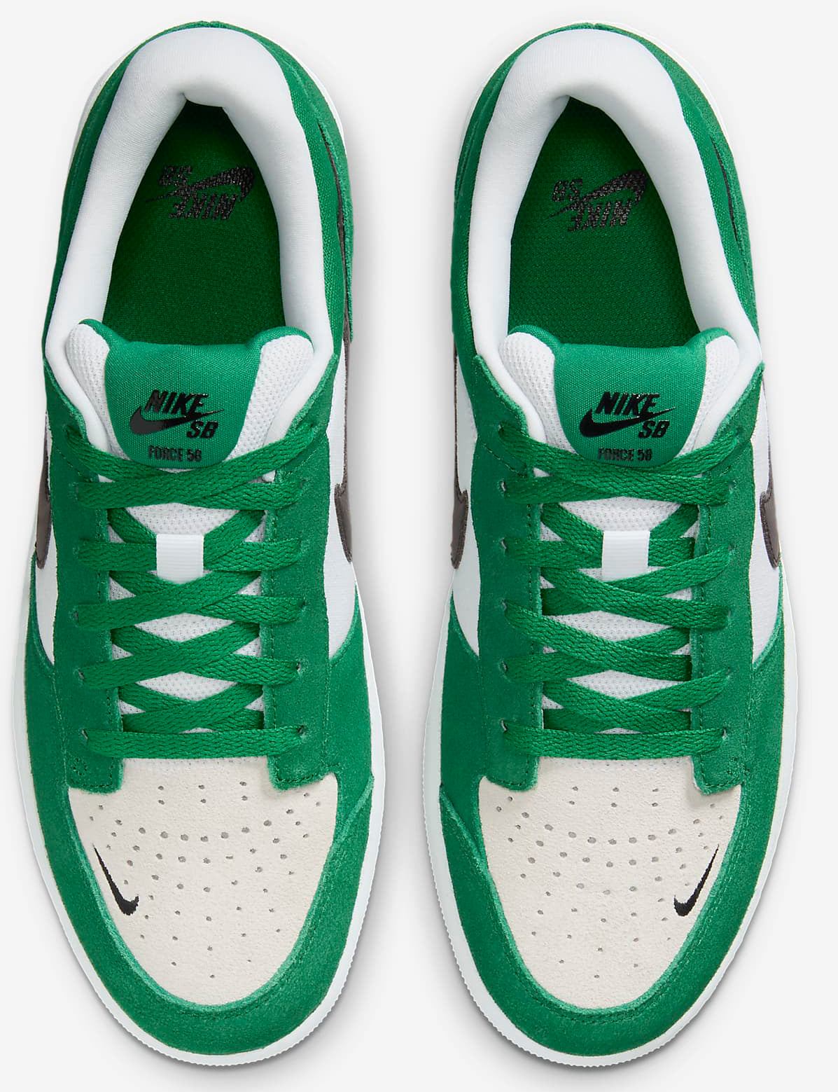 Nike SB Force 58 Shoes Pine Green Plusskateshop