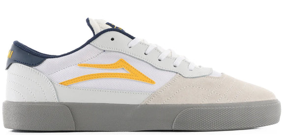Lakai - Cambridge Shoes | White Yellow Grey