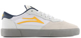 Lakai - Cambridge Shoes | White Yellow Grey