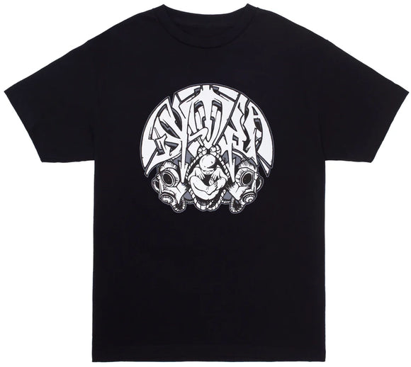 GX1000 - Dystopia 'Gas Mask' Tee | Black
