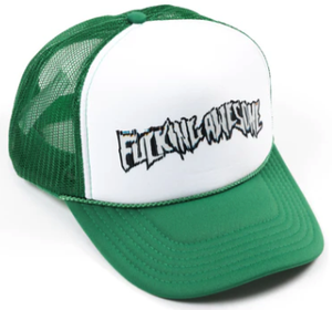 FA - Scanner Warp Stamp Trucker Hat | Green