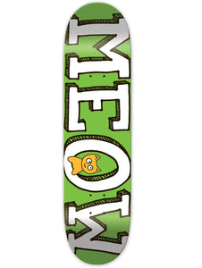 Meow - Meow Logo Mini 7.5" Deck | Green