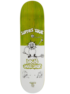 DLX x Mike Gigliotti - Skate Shop Day 2023 8.06" Deck | Green Stain