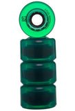 Z-Flex - Z-Smooth V2 63mm 83a Wheels | Green Translucent