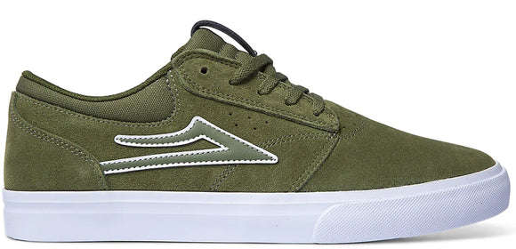 Lakai - Griffin Shoes | Olive White