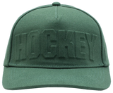 Hockey - Embossed Hat | Forest Green