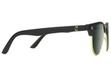 Glassy - Morrison Premium Sunglasses | Black Gold / Green Lens