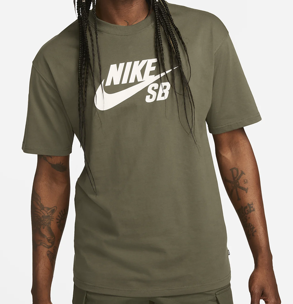 Nike SB - Big SB Logo Tee | Olive