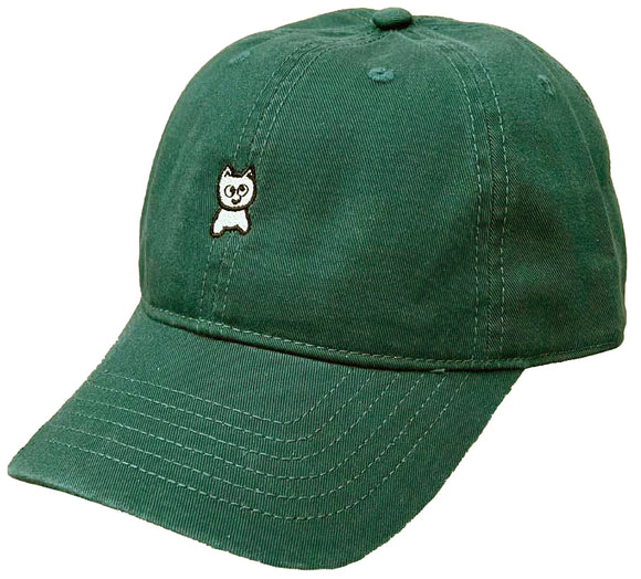 Meow - Unstructured Hat | Forest Green