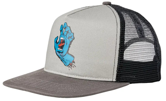 Santa Cruz - Screaming Hand Trucker Hat | Grey Charcoal