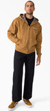 Dickies - Thrasher Zip Hooded Sweatshirt | Brown Duck