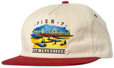 Real - Pier 7 Snapback Hat | Natural
