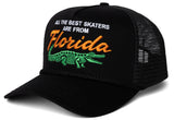 Jenkem - Florida 'Best Skaters' Trucker Hat | Black