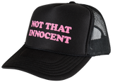 Welcome x Britney - Innocent Trucker Hat | Black