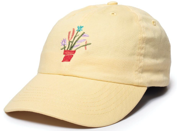 Quiet Life - Plant Dad Hat | Butter Yellow