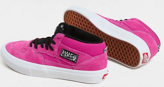 VANS★HALF CAB★POP HOT PINK Vans Skate Half Cab - Pop Hot Pink – Holistic Skateshop
