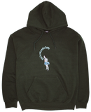 FA - Mouth Girl Hoodie | Forest Green