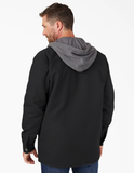 Dickies - Duck Hooded Shirt Jacket | Black