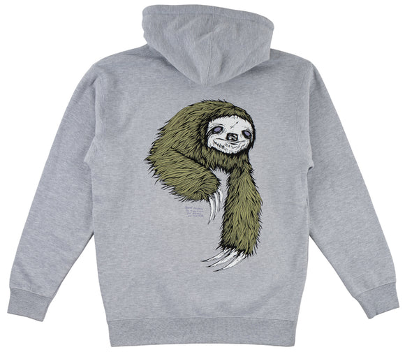 Welcome - Sloth Hoodie | Heather Grey
