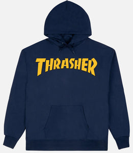 Thrasher - Cover Logo Hoodie | Navy