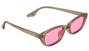 Glassy - Hooper Sunglasses | Tea / Pink Lens