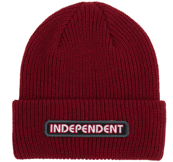 Independent - B/C Groundwork Beanie | Red
