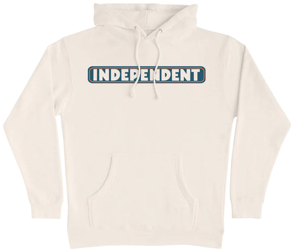 Independent - Bar Logo Hoodie | Bone